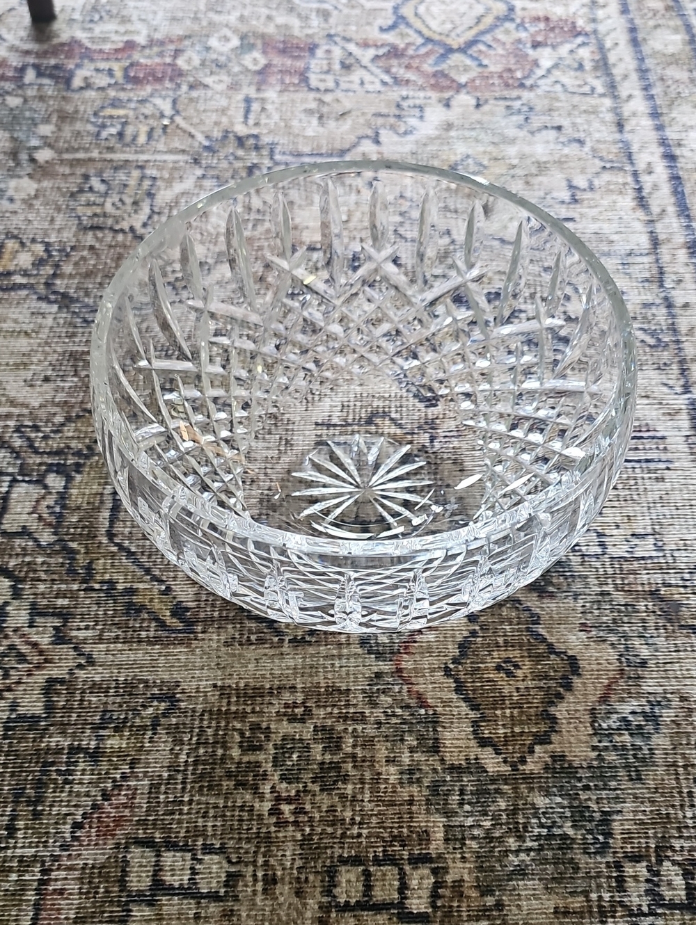 Waterford Crystal: Araglin Round Bowl, 6.75